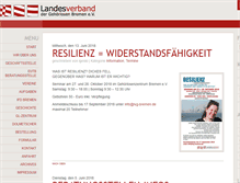 Tablet Screenshot of info.lvg-bremen.de